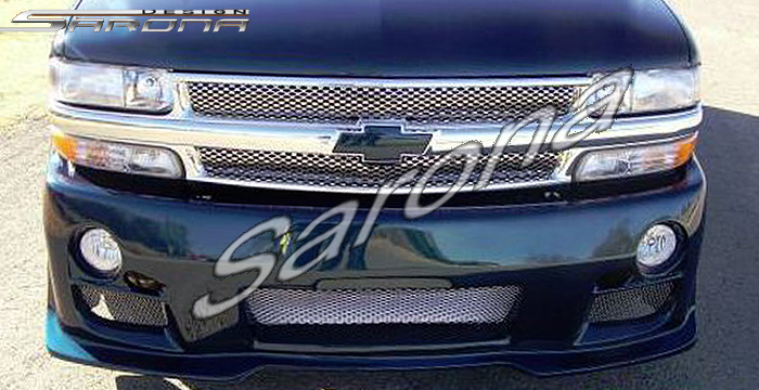 Custom Chevy Silverado  Truck Front Bumper (1999 - 2002) - $590.00 (Part #CH-016-FB)